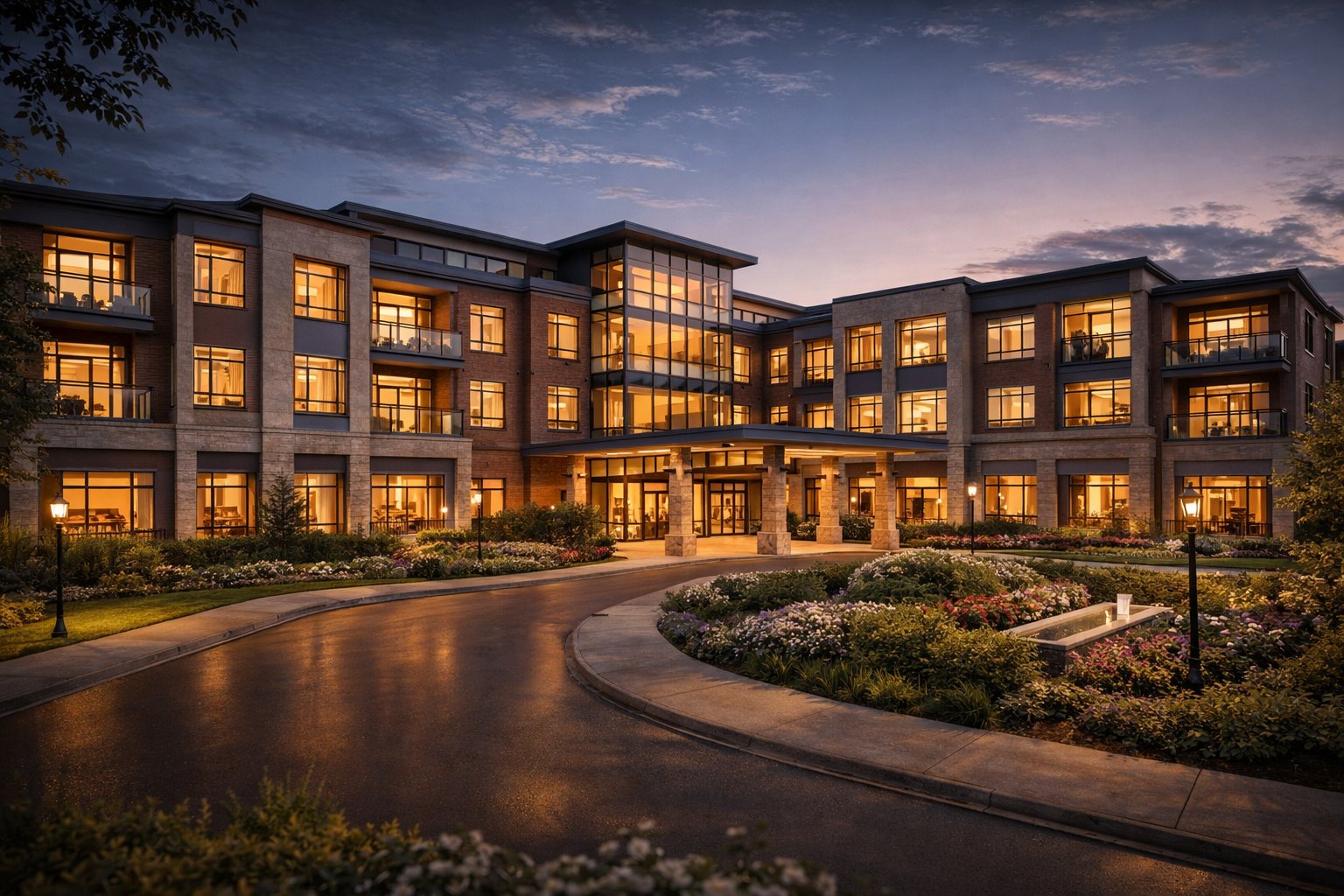 Retirement residence exterior